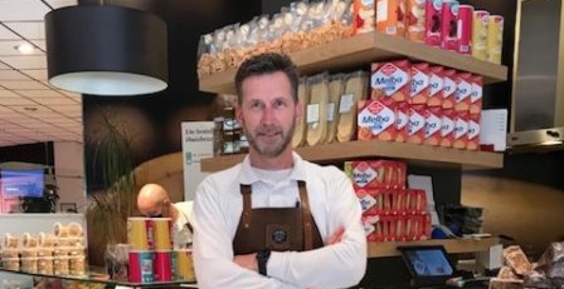 Pieter in gesprek met Mark Wierbos